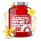 Scitec Nutrition Protein 100% Whey Protein Professional, Vanille, 2350g